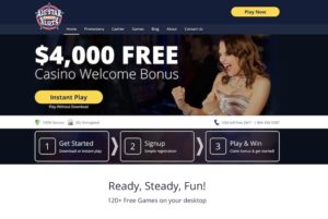 Page d'Accueil du Casino en Ligne All Star Slot